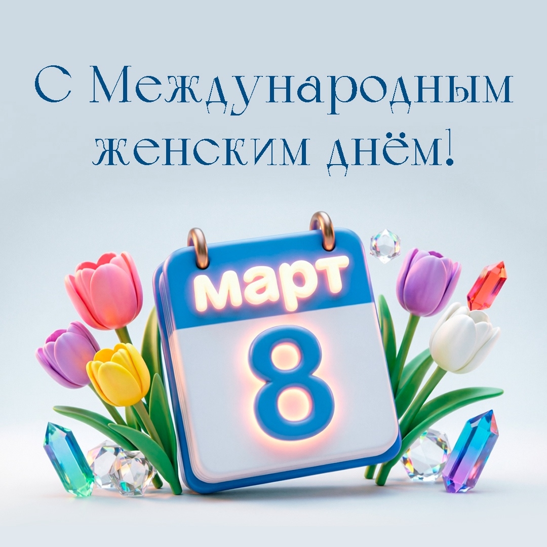 С 8 марта! 