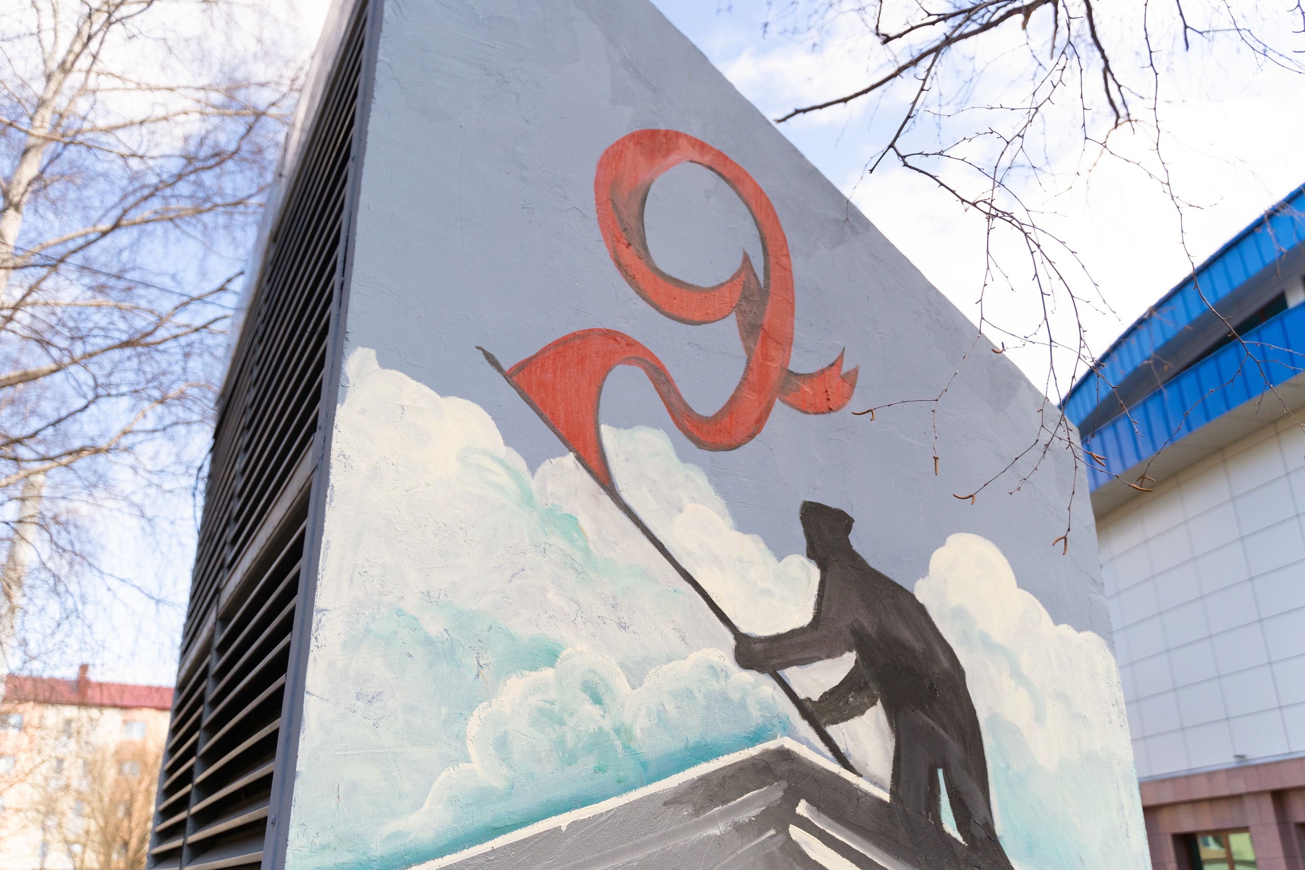 Преображение музея к 9 мая 