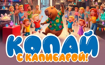 Семейный праздник «Копай с Капибарой»!