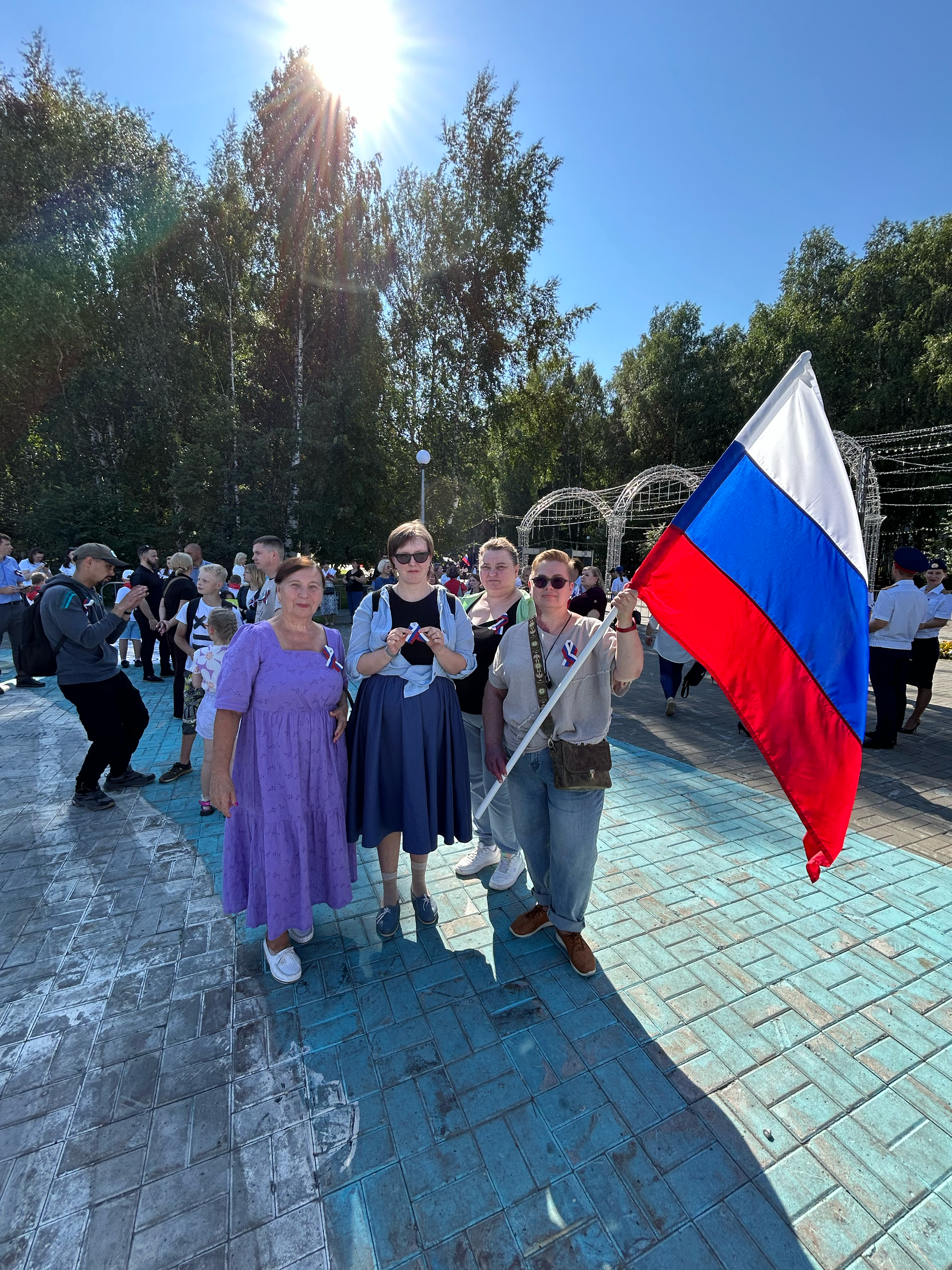 Участие в митинг-концерте «Под одним флагом»